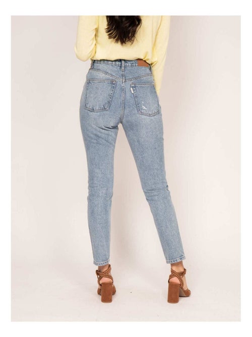 Jeans dritti vita alta ELOISE - Kiabi