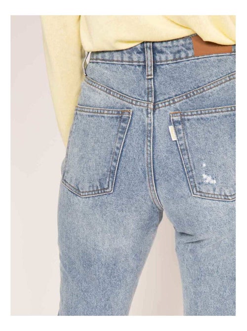 Jeans dritti vita alta ELOISE - Kiabi