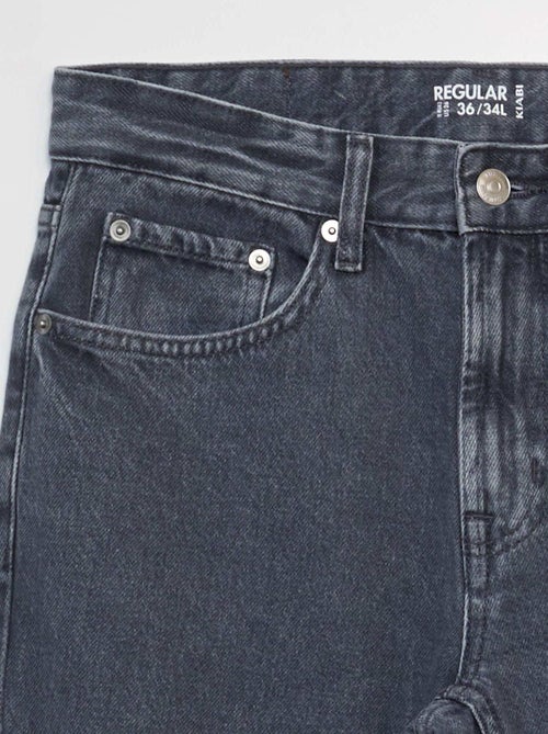Jeans dritto - L34 - Kiabi Jeans dritto - L34 - Kiabi