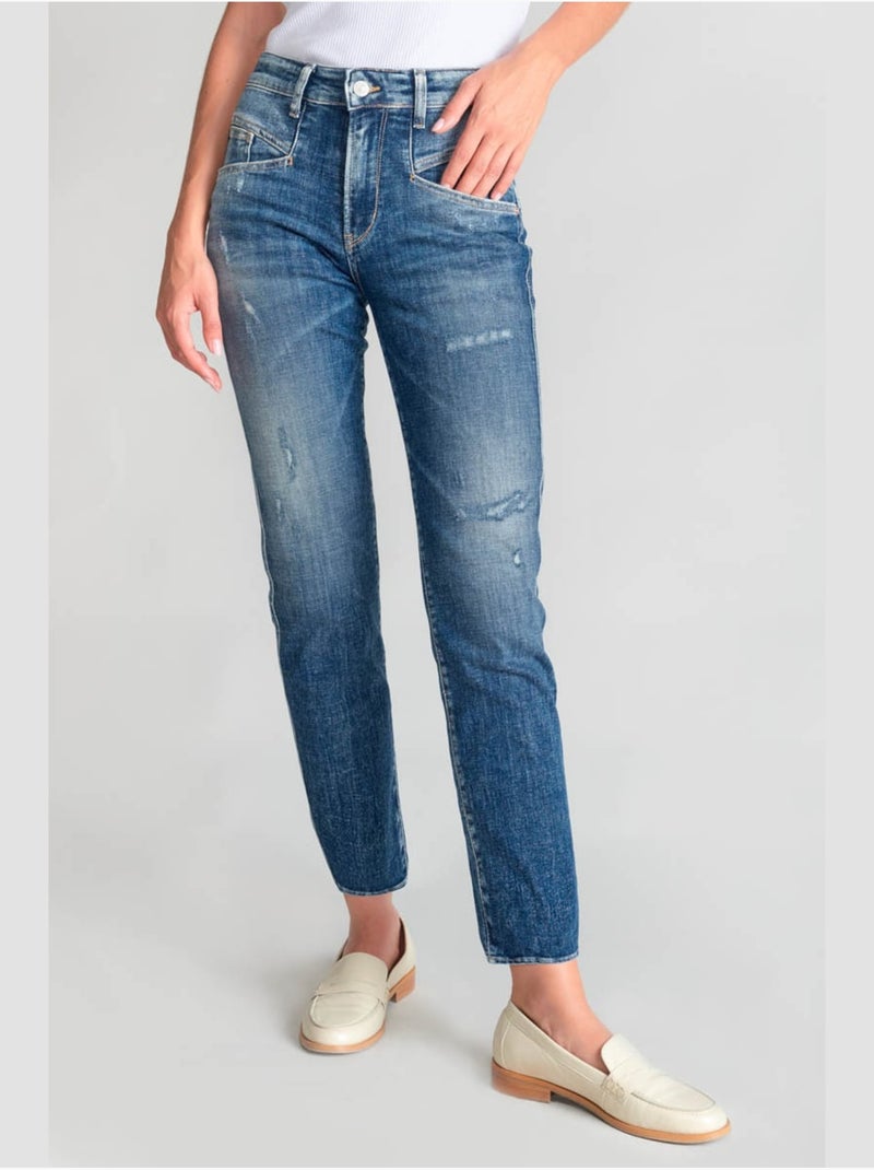 Jeans dritto , 7/8 Blu - Kiabi