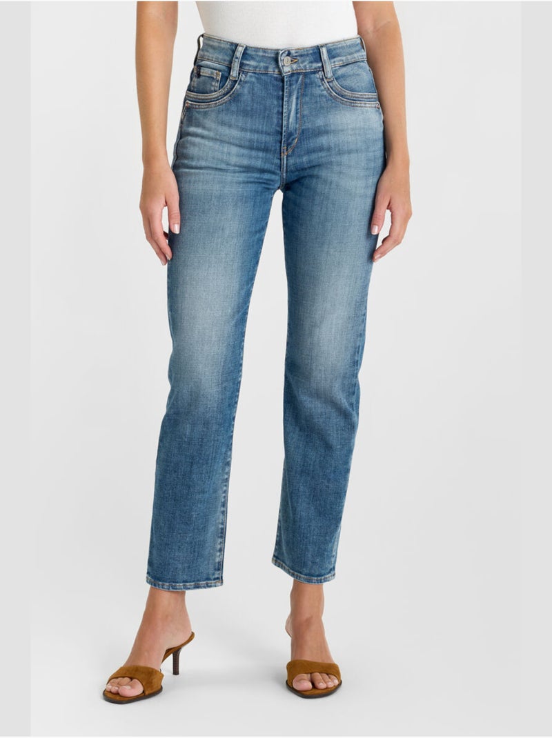 Jeans dritto , 7/8 Blu - Kiabi
