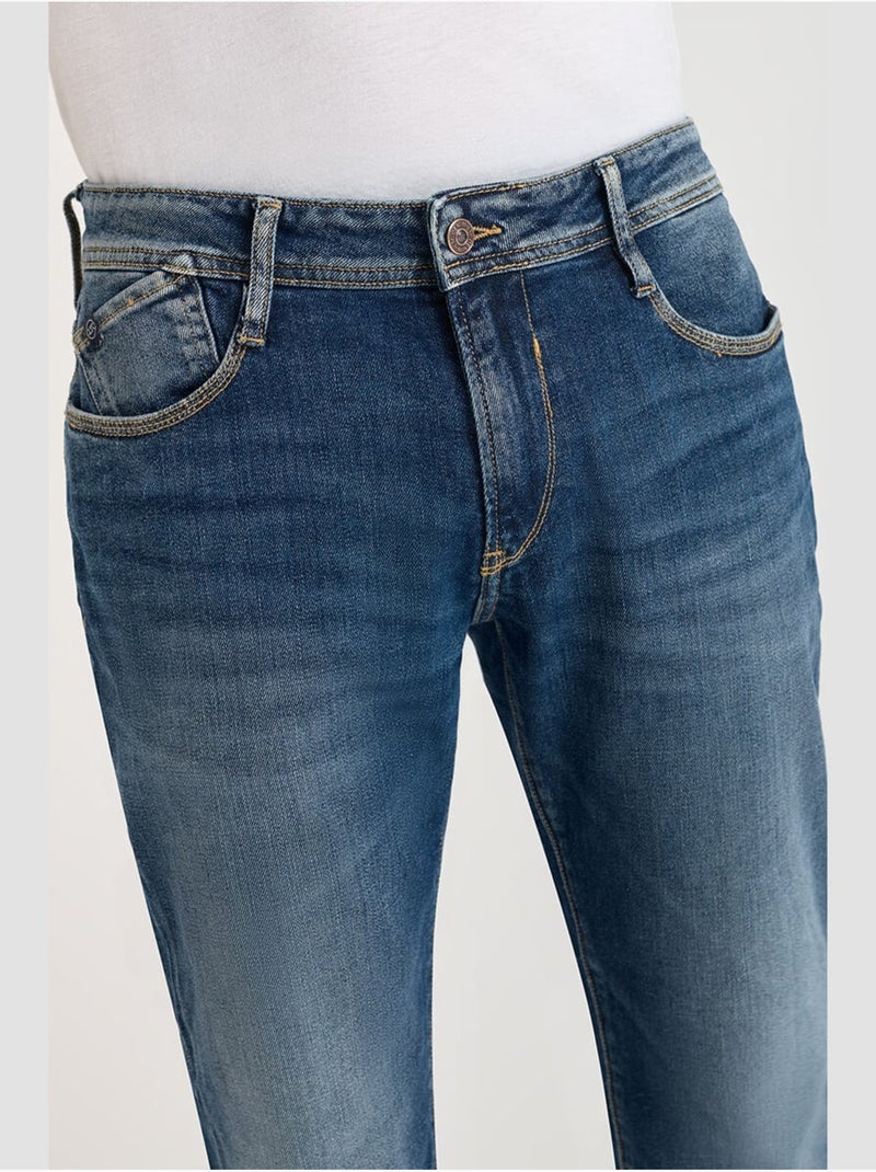 Jeans dritto 800/12, lunghezza 34 Blu - Kiabi