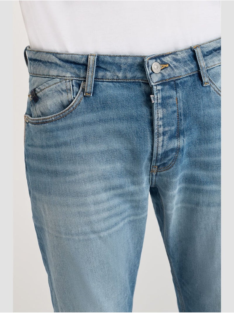 Jeans dritto 800/12, lunghezza 34 Blu - Kiabi