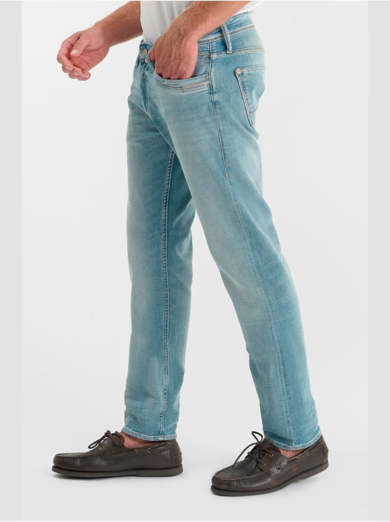 Jeans dritto 800/12, lunghezza 34 Blu - Kiabi
