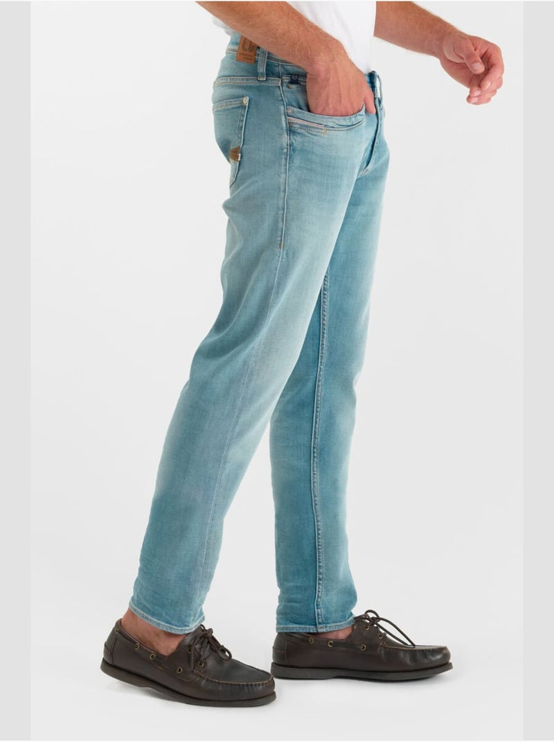 Jeans dritto 800/12, lunghezza 34 Blu - Kiabi