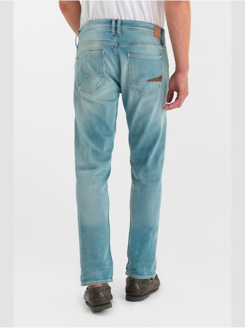 Jeans dritto 800/12, lunghezza 34 Blu - Kiabi