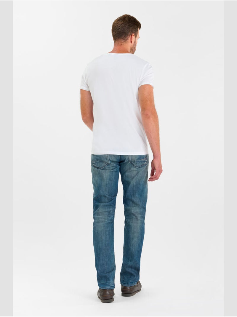 Jeans dritto 800/12, lunghezza 34 Blu - Kiabi