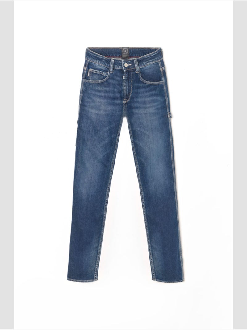 Jeans dritto 800/16, lunghezza 34 Blu - Kiabi