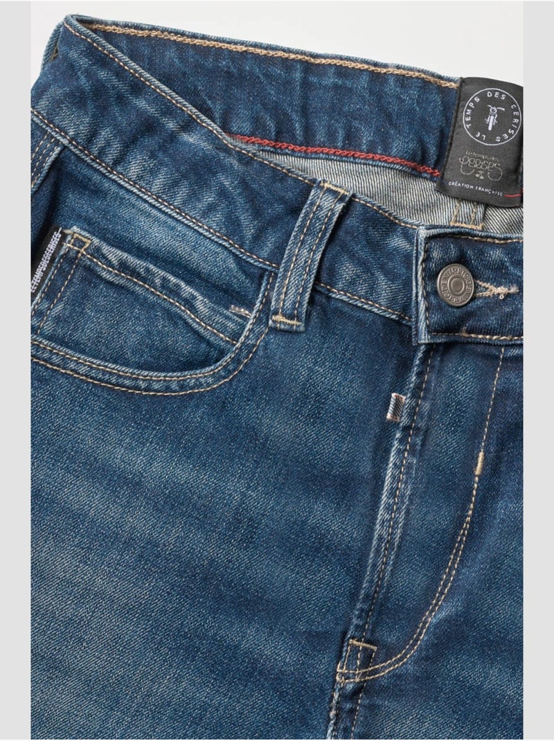 Jeans dritto 800/16, lunghezza 34 Blu - Kiabi