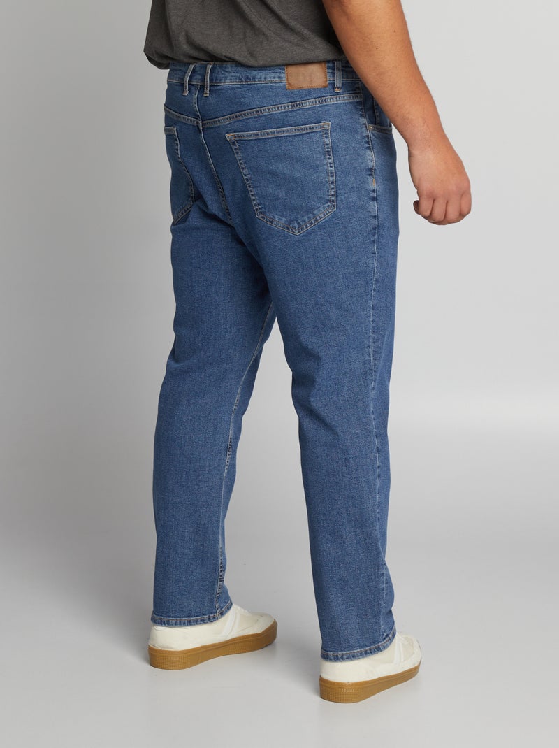 Jeans dritto a 5 tasche - L30 BLU - Kiabi
