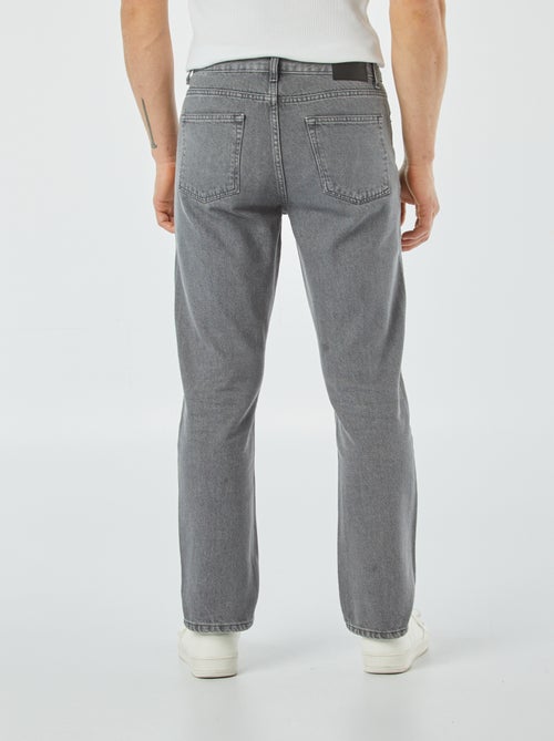 Jeans dritto a 5 tasche - L30 - Kiabi Jeans dritto a 5 tasche - L30 - Kiabi