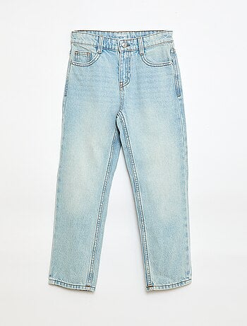 Jeans dritti con 5 tasche