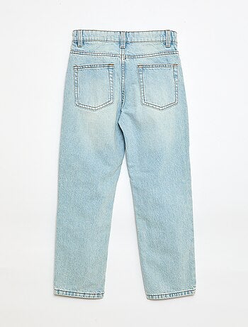 Jeans dritti con 5 tasche