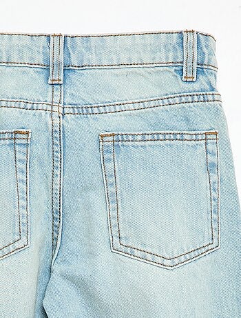Jeans dritti con 5 tasche