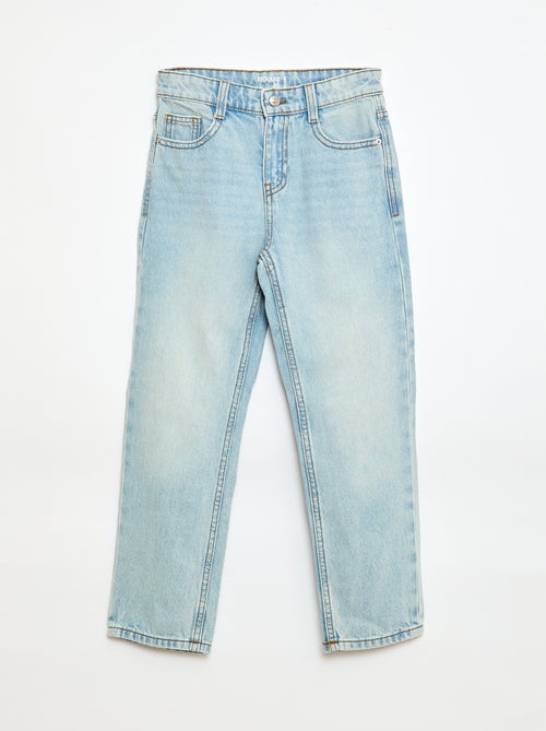 Jeans dritto a 5 tasche - Kiabi Jeans dritto a 5 tasche - Kiabi