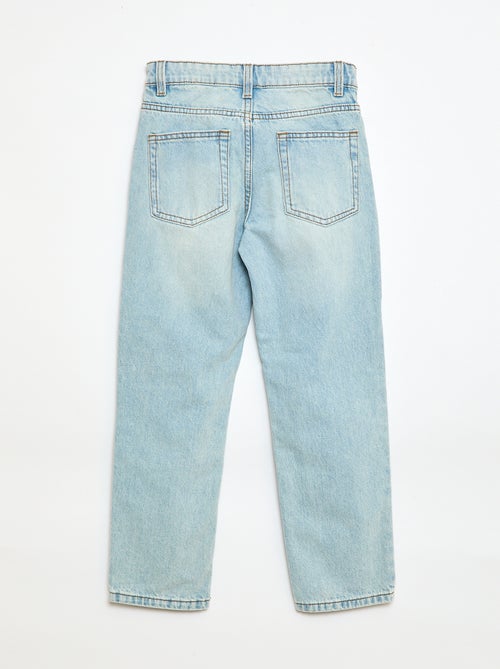 Jeans dritto a 5 tasche - Kiabi Jeans dritto a 5 tasche - Kiabi
