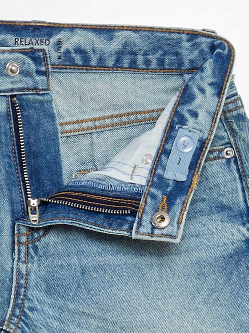 Jeans dritto a 5 tasche - Kiabi Jeans dritto a 5 tasche - Kiabi
