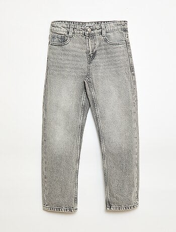 Jeans dritti con 5 tasche