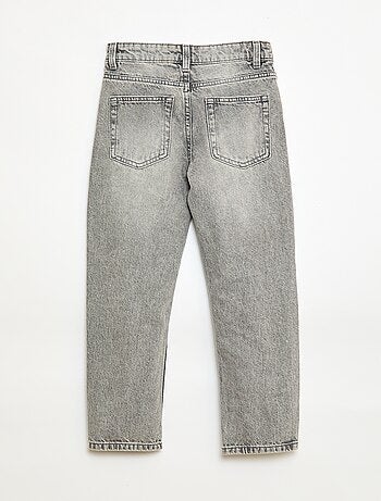 Jeans dritti con 5 tasche