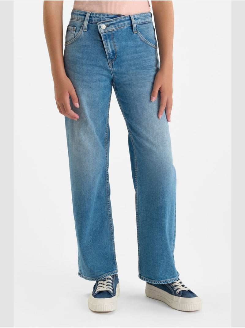 Jeans dritto CARRY, lunghezza 34 Blu - Kiabi