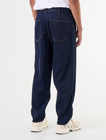 Jeans dritto con tasche alla francese
