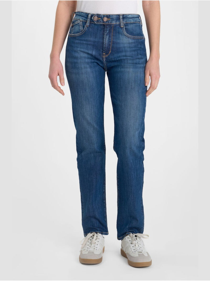 Jeans dritto , lunghezza 34 Blu - Kiabi