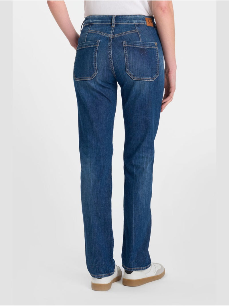 Jeans dritto , lunghezza 34 Blu - Kiabi