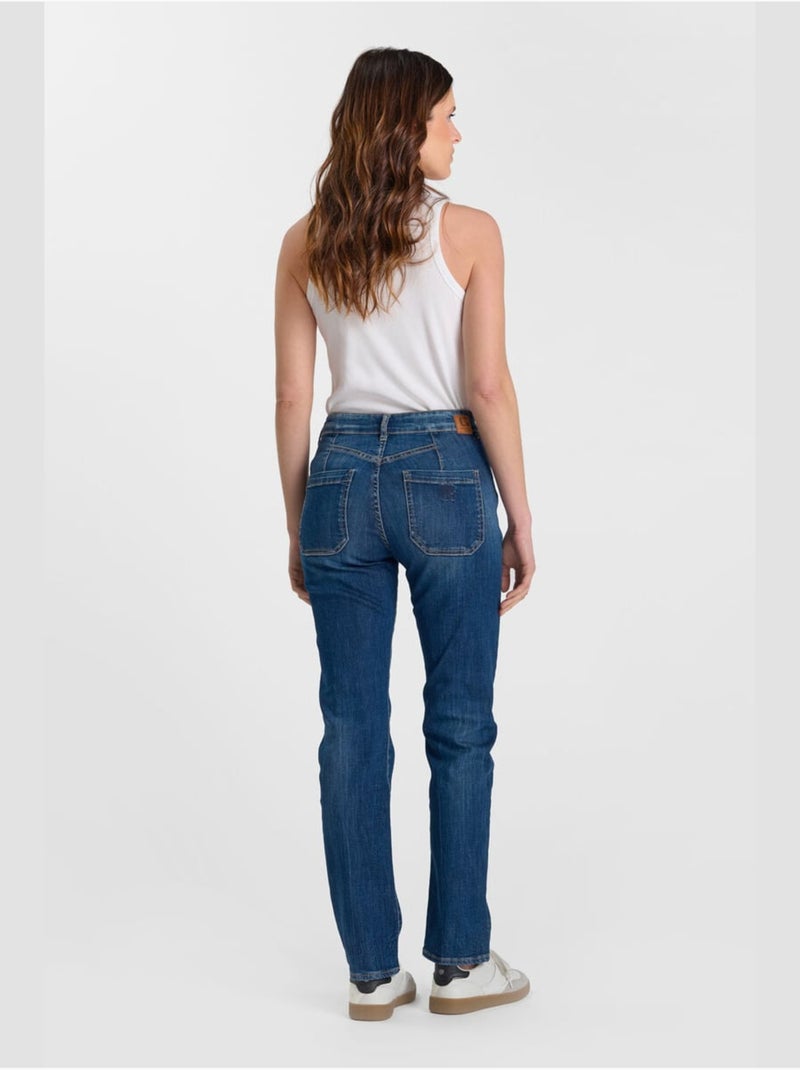 Jeans dritto , lunghezza 34 Blu - Kiabi