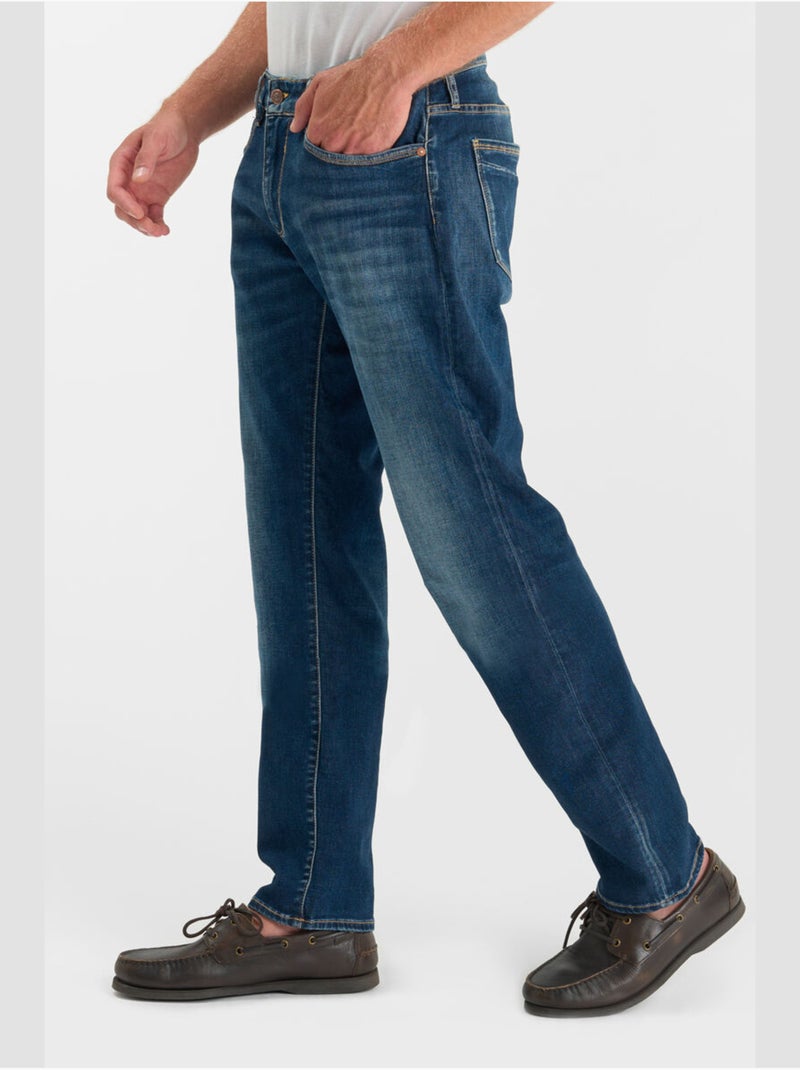 Jeans dritto , lunghezza 34 Blu - Kiabi