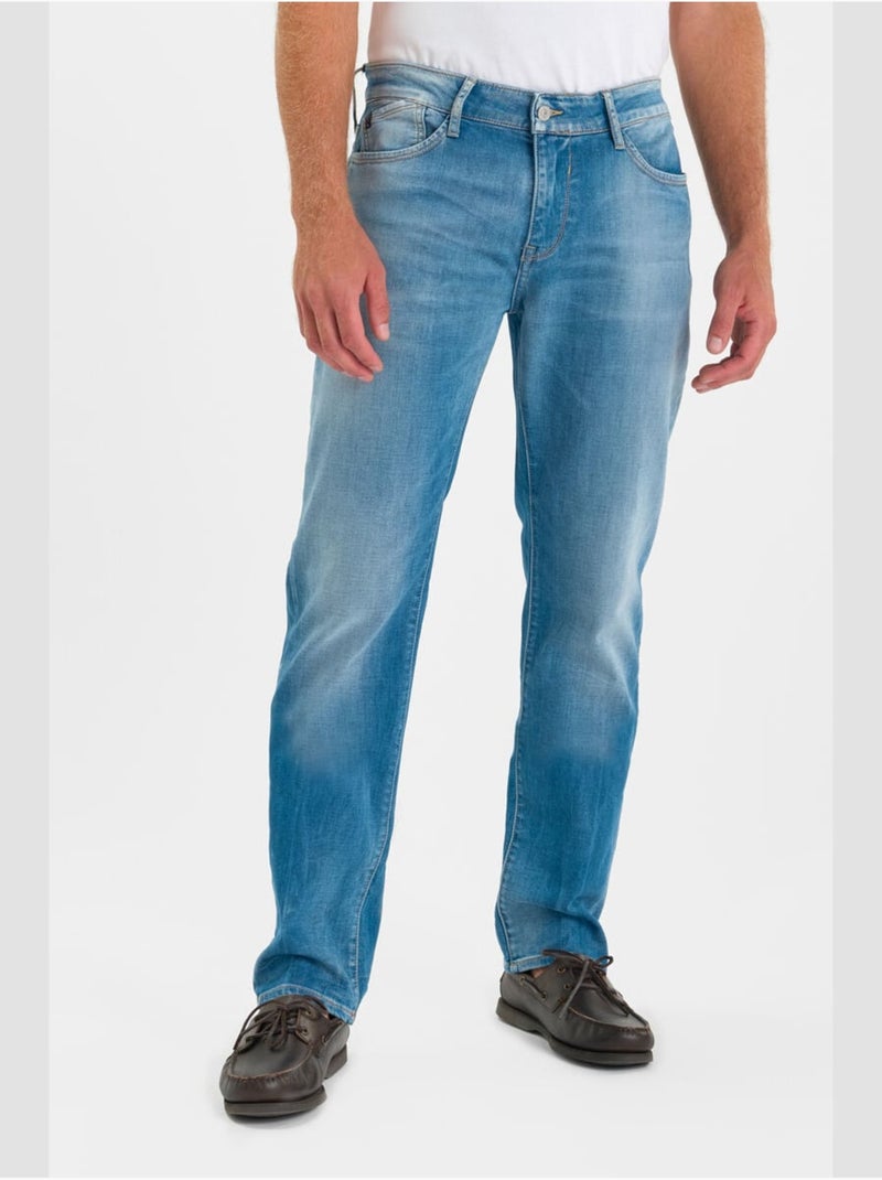Jeans dritto , lunghezza 34 Blu - Kiabi
