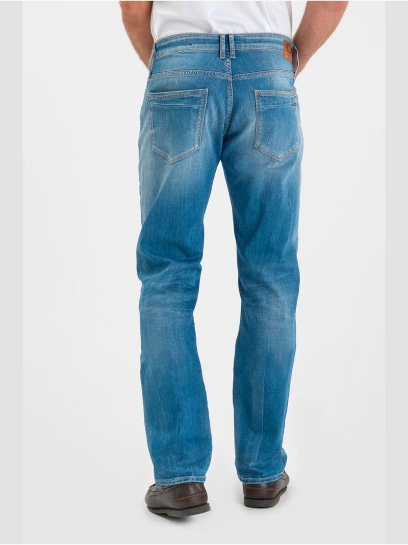 Jeans dritto , lunghezza 34 Blu - Kiabi
