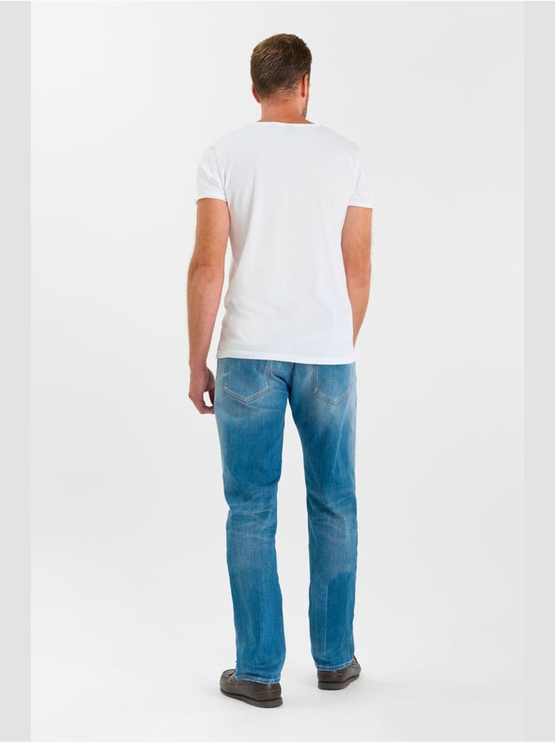 Jeans dritto , lunghezza 34 Blu - Kiabi