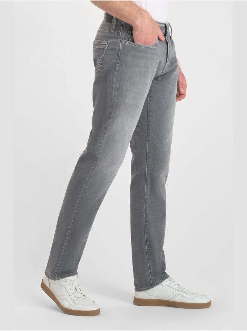 Jeans dritto , lunghezza 34 Grigio - Kiabi