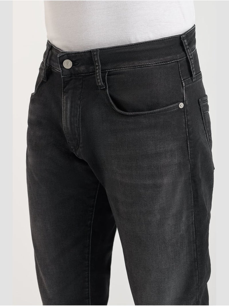 Jeans dritto , lunghezza 34 Nero - Kiabi