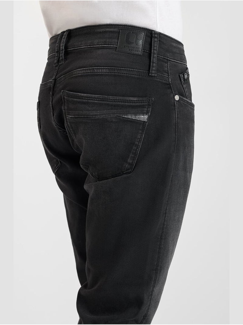 Jeans dritto , lunghezza 34 Nero - Kiabi