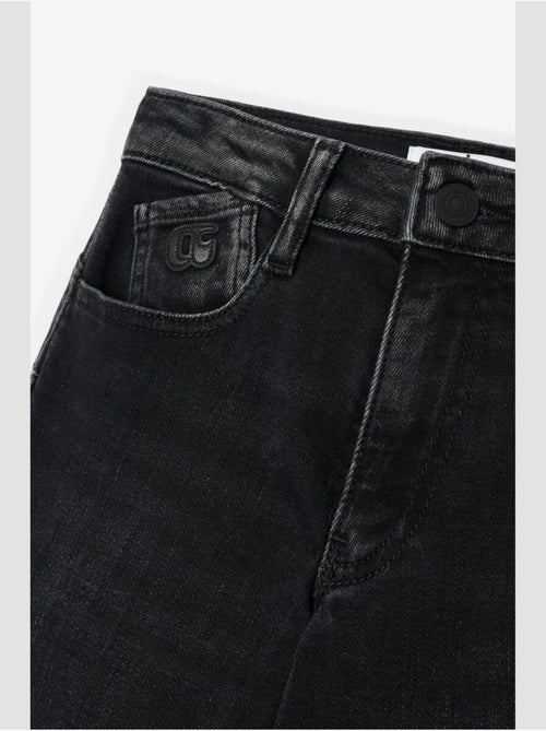 Jeans dritto pulp slim vita alta, lunghezza 34 - Kiabi Jeans dritto pulp slim vita alta, lunghezza 34 - Kiabi