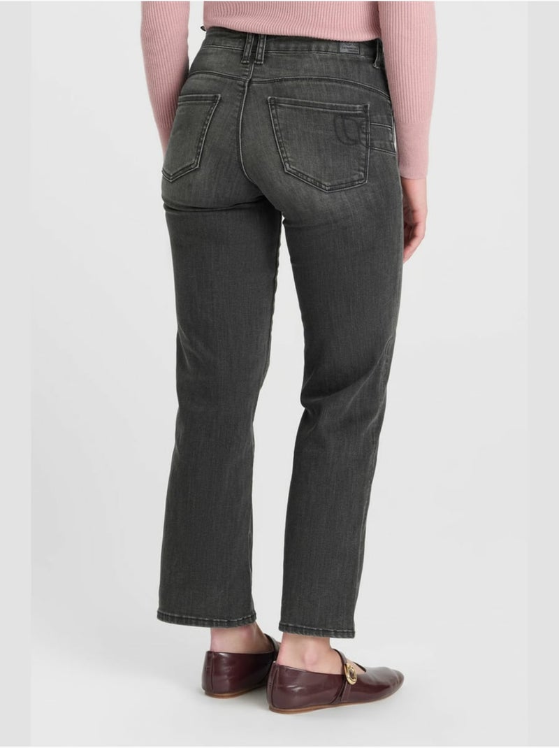 Jeans dritto pulph22, lunghezza 34 Nero - Kiabi