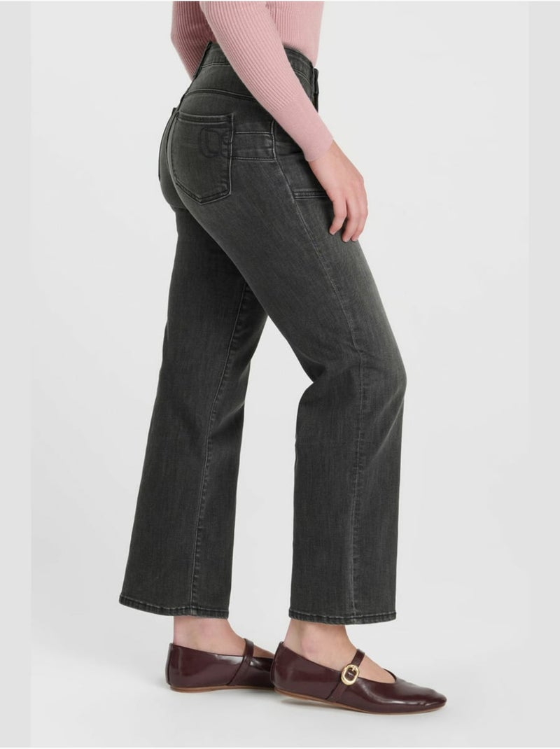 Jeans dritto pulph22, lunghezza 34 Nero - Kiabi