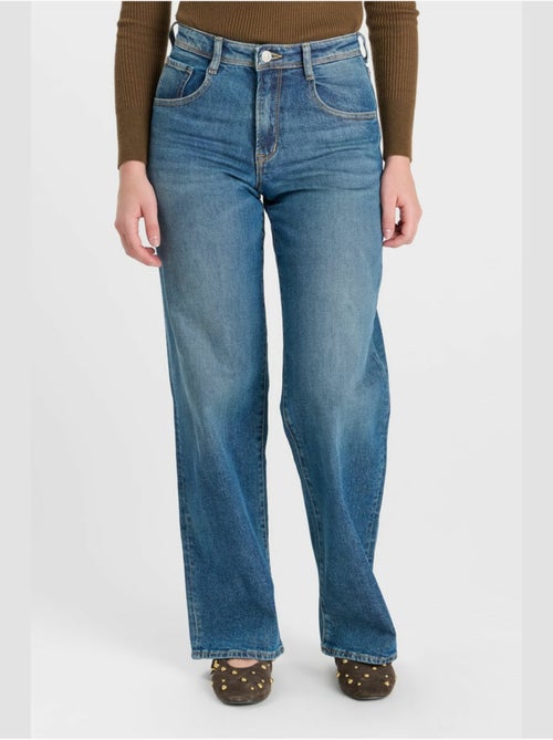 Jeans dritto revers, lunghezza 34 - Kiabi Jeans dritto revers, lunghezza 34 - Kiabi