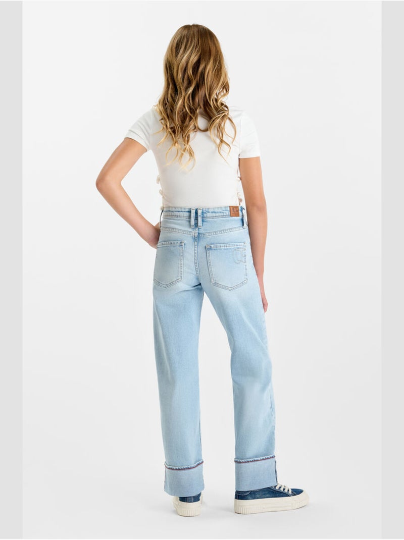 Jeans dritto REVERS, lunghezza 34 Blu - Kiabi