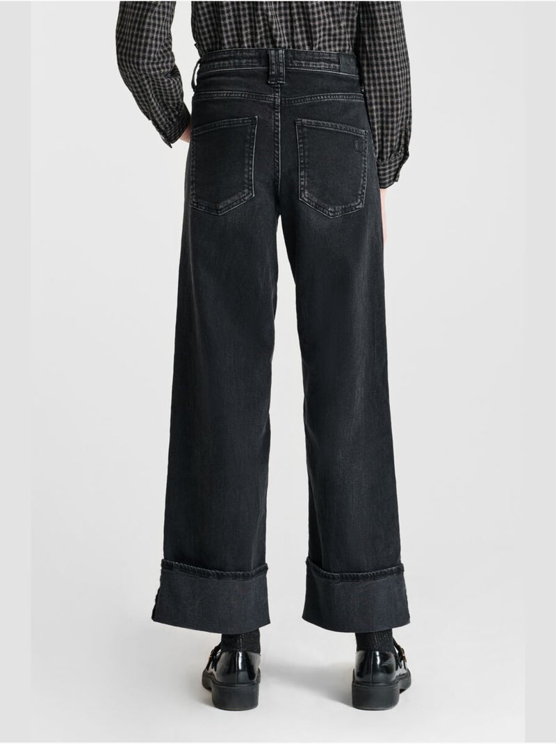 Jeans dritto REVERS, lunghezza 34 Nero - Kiabi