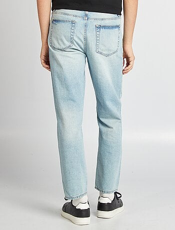 Jeans fit relaxed con canapa
