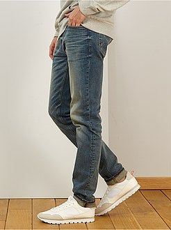 Uomini alti più di 190cm - Jeans fitted L36 + 1 m 90 - Kiabi