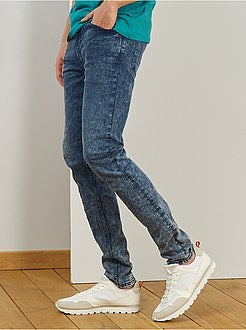 Uomini alti più di 190cm - Jeans fitted L38 + 1 m 95 - Kiabi