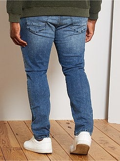 Taglie forti Uomo - Jeans fitted stretch L32 - Kiabi