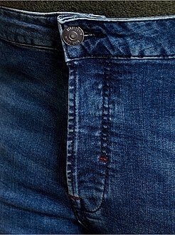 Taglie forti Uomo - Jeans fitted stretch L32 - Kiabi