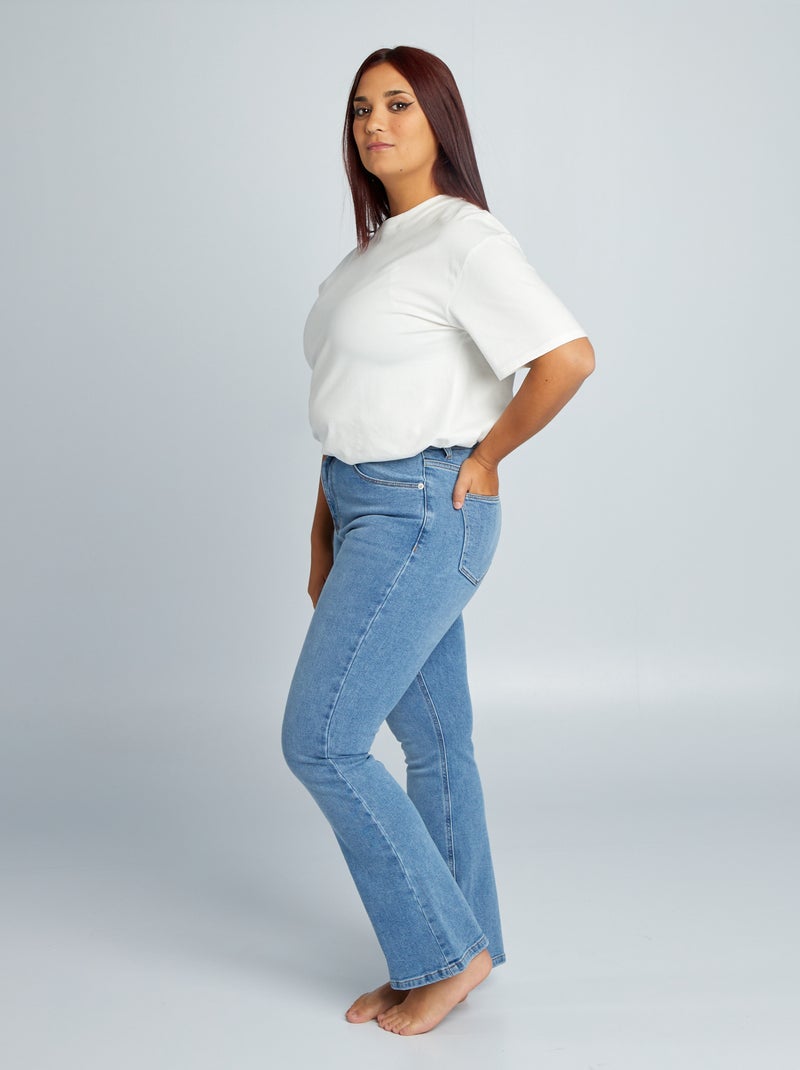 Jeans flare 5 tasche - L28 BLU - Kiabi