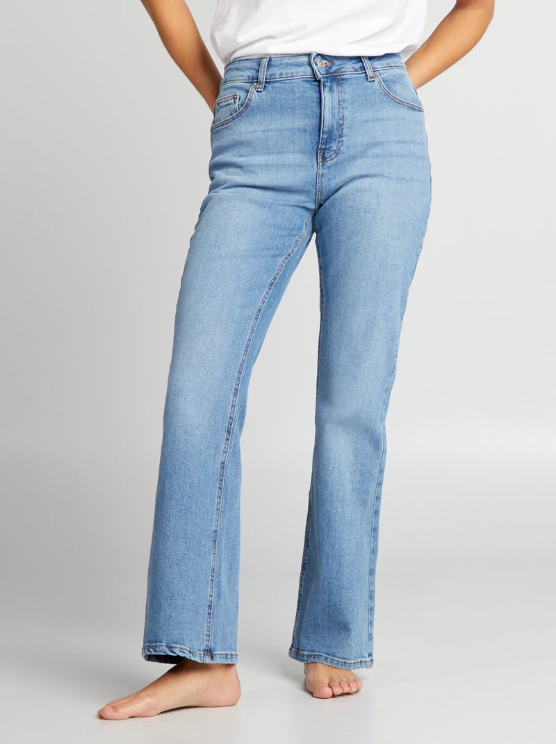 Jeans flare 5 tasche - L28 BLU - Kiabi