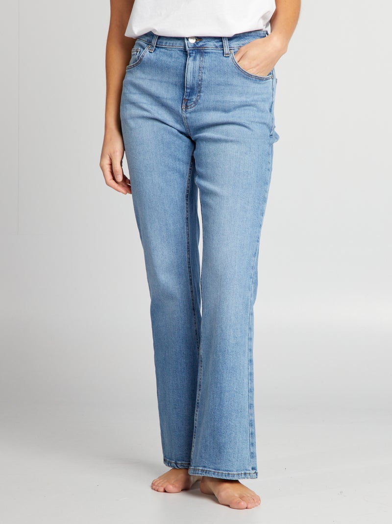 Jeans flare 5 tasche - L28 BLU - Kiabi