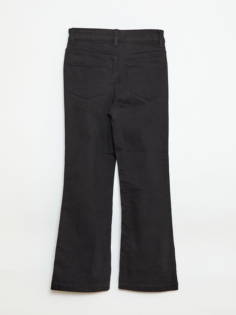 Jeans flare classici Nero - Kiabi